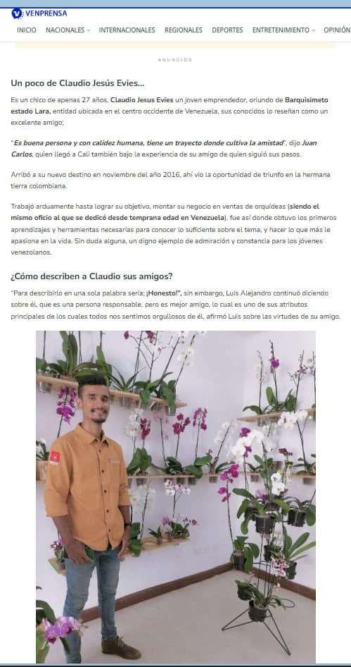 Mundo Orquídeas Colombia